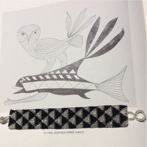 NEW Kenojuak Beaded Sea Spirit Wrap Bracelet